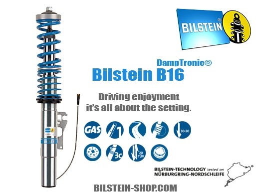 Bilstein Porsche 911 (997) 3.8 Carrera S S4 B16 Damptronic Schro